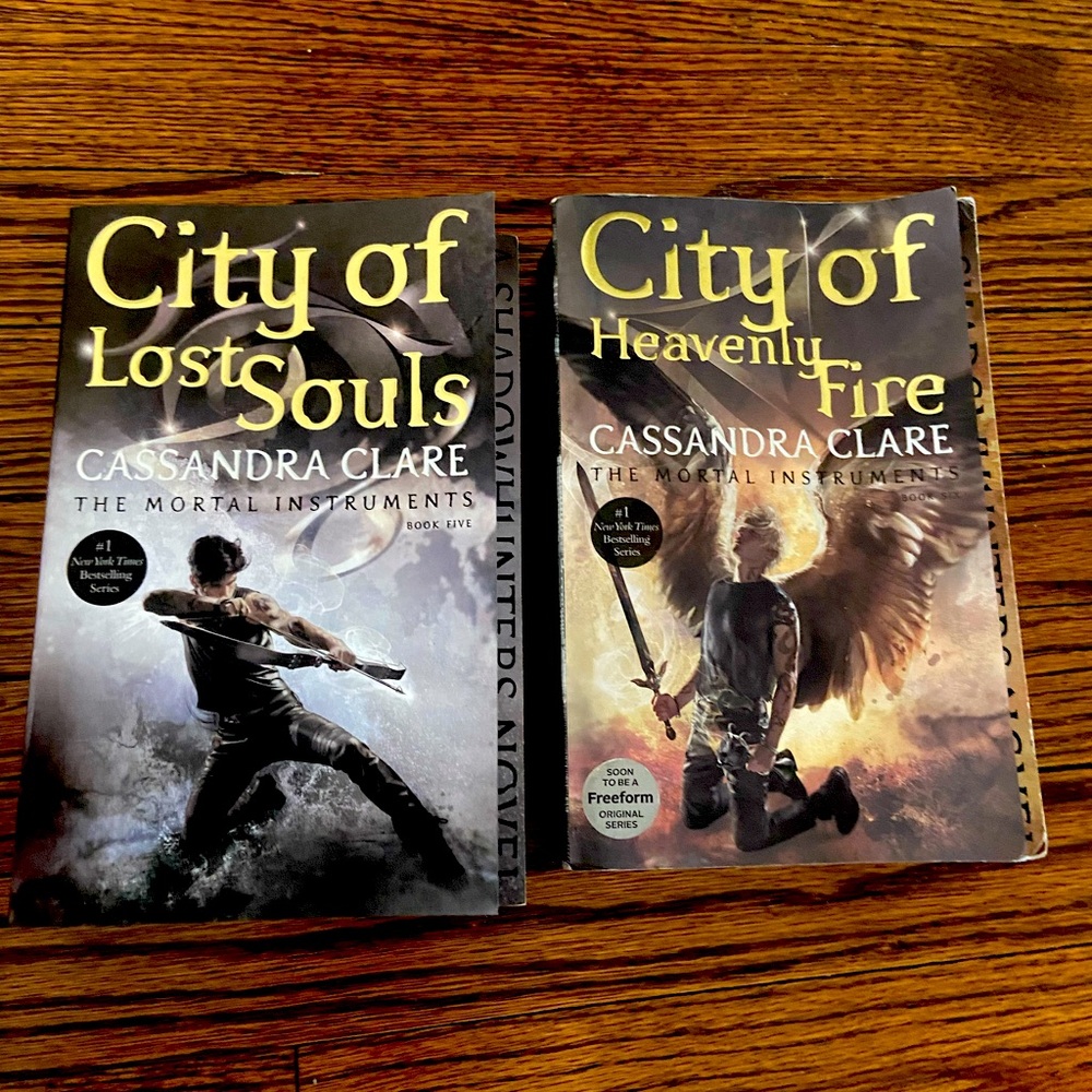 City of Lost Souls and City of Heavenly Fire Books
